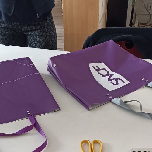 sac en bache publicitaire goodies rse durable fabrikable