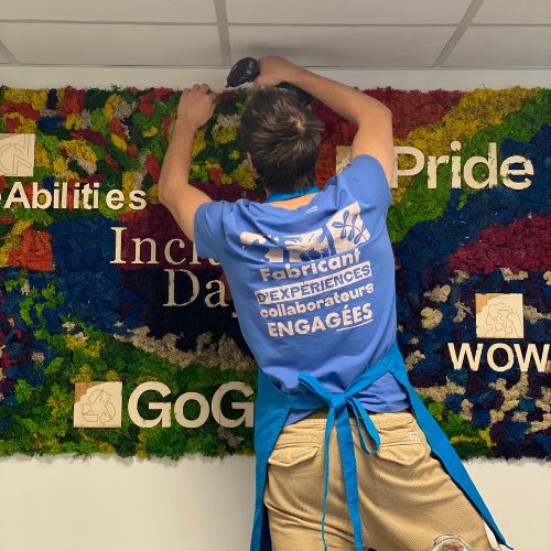 fresque vegetale atelier team building collaboratif fabrikable