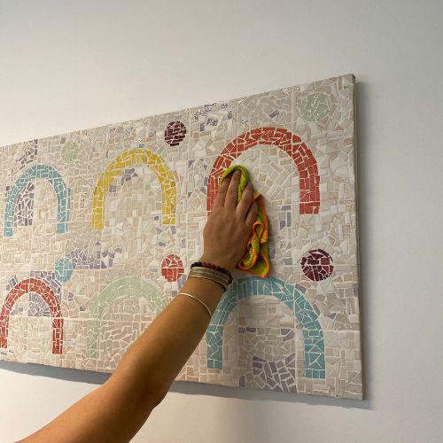 idee activite team building collaboratif fresque mosaique fabrikable